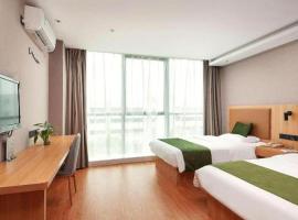 GreenTree Inn Shanghai Jiading Anting Motor City Express Hotel, hotel v destinaci Anting Zhan