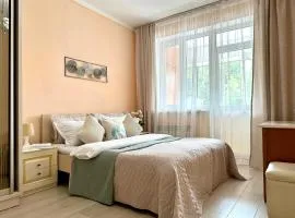 3-ком квартира Bayhouse в ЖК Верный для 8-х гостей