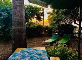 Apartment in Villa under Grand Palm Tree & Garden