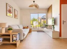 OPALYS - Maison Plain Pied - Jacuzzi - Pétanque - Jardin - Parking - 800 m de la plage