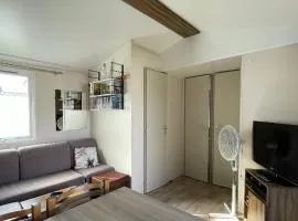 Quiet mobile home in a family campsite JF383