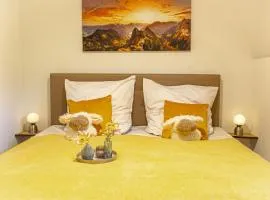 wolke 7, ruhiges Apartment, Kingsizebett, Etagenbett, Terrasse, Garten