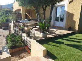 Chambre indépendante avec terrasse privative