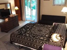 Country suite with bath and laundry