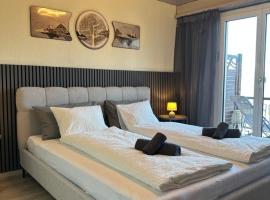 SKI und Alpenpanorama im Wallis, Wandern, WIFI, hotel in Crans-Montana