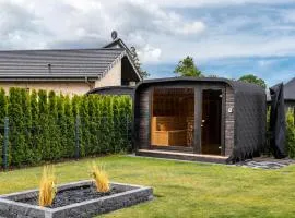 Ferienhaus am See mit Sauna