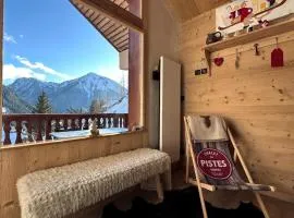 L’Éterlou Au pied des pistes, vue montagne