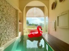 Honeymoon private pool villa - bohemian vibes