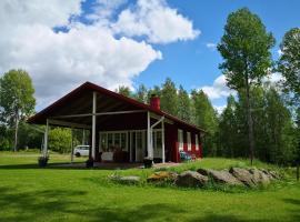 Nybyggd stuga i naturskönt läge, hotel v destinaci Höje