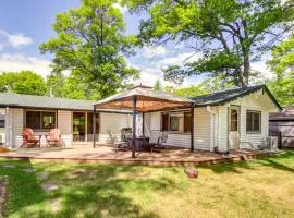 Near Golf and Lake Breezy Point Resort Log Cabin