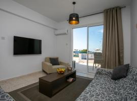 HORIZON-Amazing location, Sea&Nature View, 2BR,Large Balcony, hotel v destinaci Prodhromi