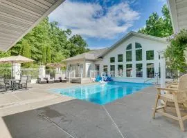 Pool, Hot Tub and Pickleball Court Lake Ozarks Home