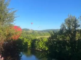 Charmant duplex vue exceptionnel sur la Dordogne