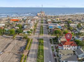Sinatra House Down Walk to Pleasure Pier and Fun, hotel v destinaci Galveston