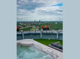 Skyhouse Riga Amazing Penthouse and SPA