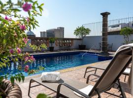Hotel Santiago De Compostela - Guadalajara Centro Historico, toegankelijk hotel in Guadalajara
