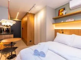 Studio Moderno e Aconchegante no All Batel-BAT0721