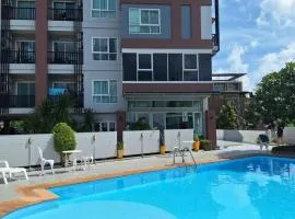 The Sea Condo Ao Nang Apartment Relax with Sea View、Ban Khlong Haengのコンドミニアム