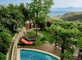 Aenaon Villa with Private Pool Panoramic view