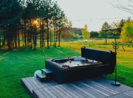 Baldones dabas retrīts - Exclusive holiday house with private SPA near Riga
