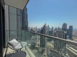 Nasma Luxury Stays - Chic HighRise 1 BR in the Heart of Dubai