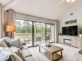 Bright Sunset Beach Condo with Golf Course View