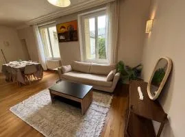 Grand T3 90m2 Haussmanien avec suite en centre ville et parking TOUT inclus