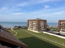 Duplex vue mer, 4 pers, parking privé, plage à 100m