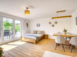 Garten, Küche, Parkplatz & Mehr - Komfort Apartment Bavaria, hotel v destinaci Scheyern