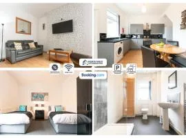 2-Bedroom Contractor Stay with Fully Equipped Kitchen, Wi-Fi & Parking