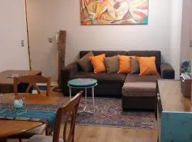 Hermosa vista bahía Valparaíso