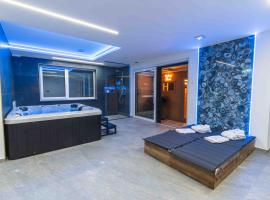 New app with jacuzi, sauna & EV charging 11kW, hotel v destinaci Kranj