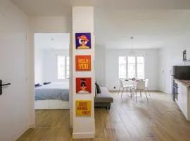 T2 rénové hyper centre vue dégagée