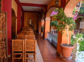 Hotel Boutique Posada la Casona de Cortés、Tlaxcala de Xicohténcatlのペット同伴可ホテル