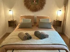 Cocon cosy appart romantique, jacuzzi piscine