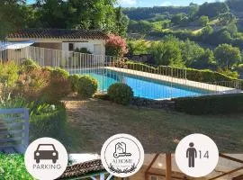 "Les Tournesols" piscine, campagne, idéal familles