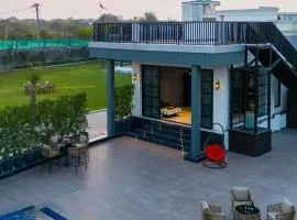 Luxury 4-BHK Farmhouse With Private Pool, Garden, & Bar