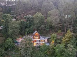 ELIVAAS Blushing Pines 3 BHK With Attic and Classy Interiors
