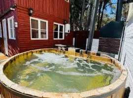 Cabaña con Tinaja Caliente, Quincho y Pet Friendly