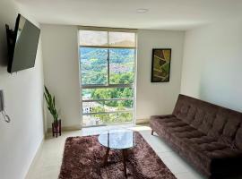 Acogedor y elegante apto central Urban, alojamiento con cocina en Manizales