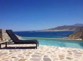 Private pool, Sea view, Stone house Stelida Naxos
