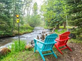 Riverfront Retreat in Nathrop Fire Pits and Hot Tub