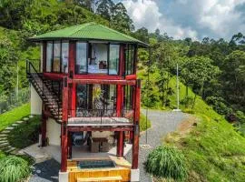 La mejor vista del eje cafetero en el Chalet La Gitana