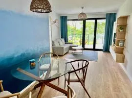 Błękitna Keja - apartament z widokiem na jezioro - Zegrze