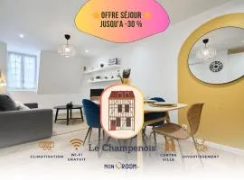 Le Champenois - Pro-famille - Appartement équipé - Centre-Ville - proche gare - WiFi - Mon Groom
