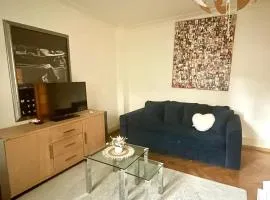 Lausanne superb 2 rooms apartment on the ground floor