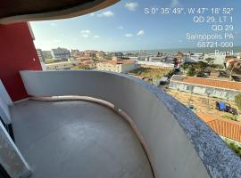 Apt na praia do Atalaia, hotel i Salinópolis