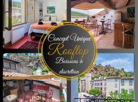 Le Sienna, Maison des Artistes, Vue, Rooftop, hotel a Cotignac