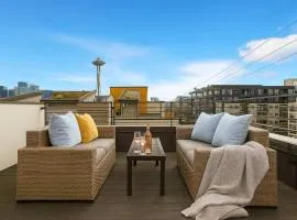 Near Space Needle Climate Pledge Roof Deck