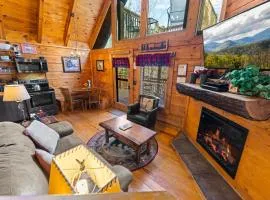 Cozy Mountain Cabin Getaway with Hot Tub for 4 Guests